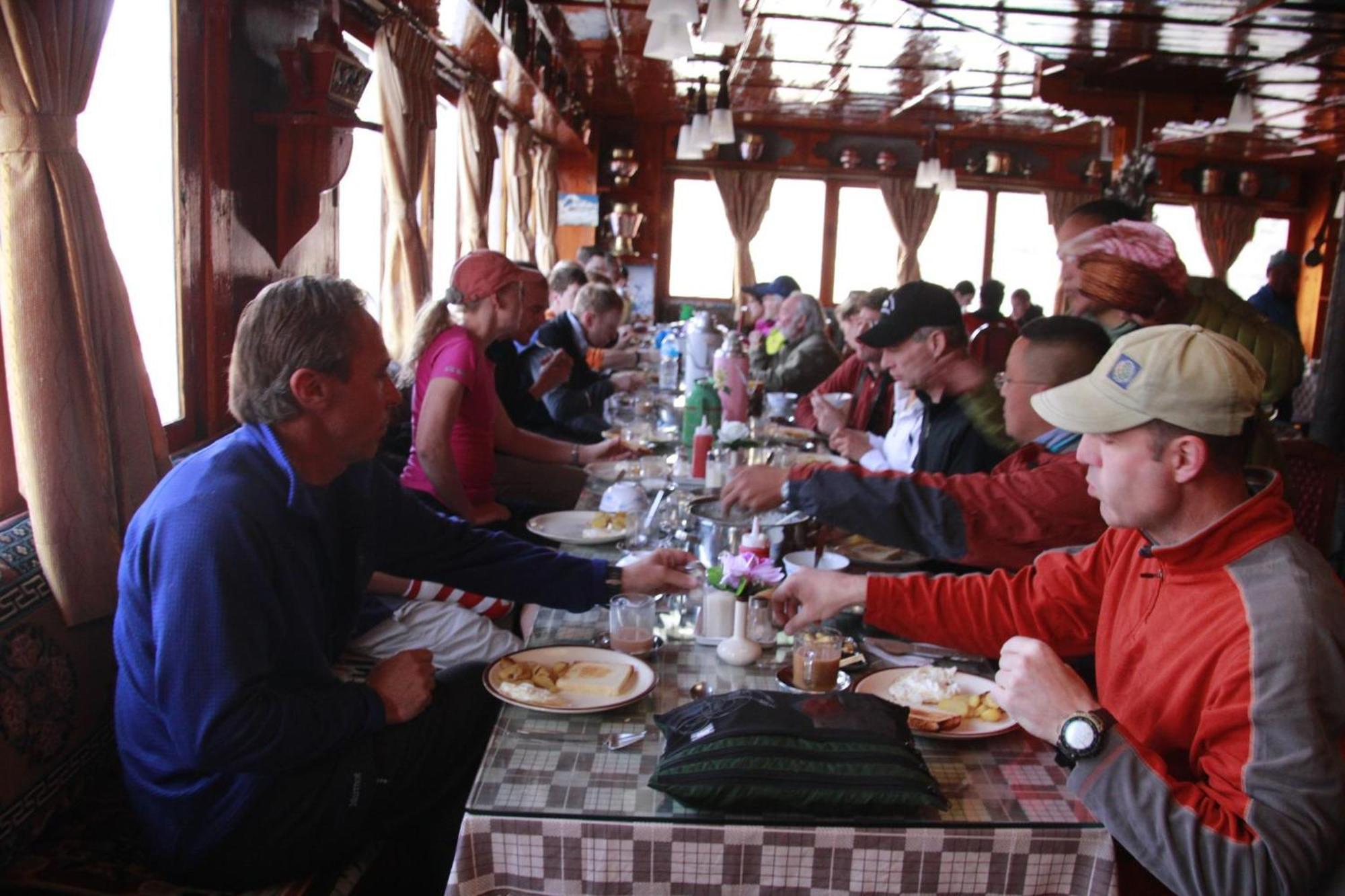 Panorama Lodge And Restaurant Nāmche Bāzār المظهر الخارجي الصورة