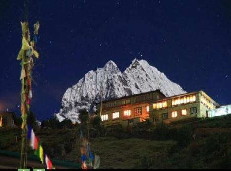 Panorama Lodge And Restaurant Nāmche Bāzār المظهر الخارجي الصورة
