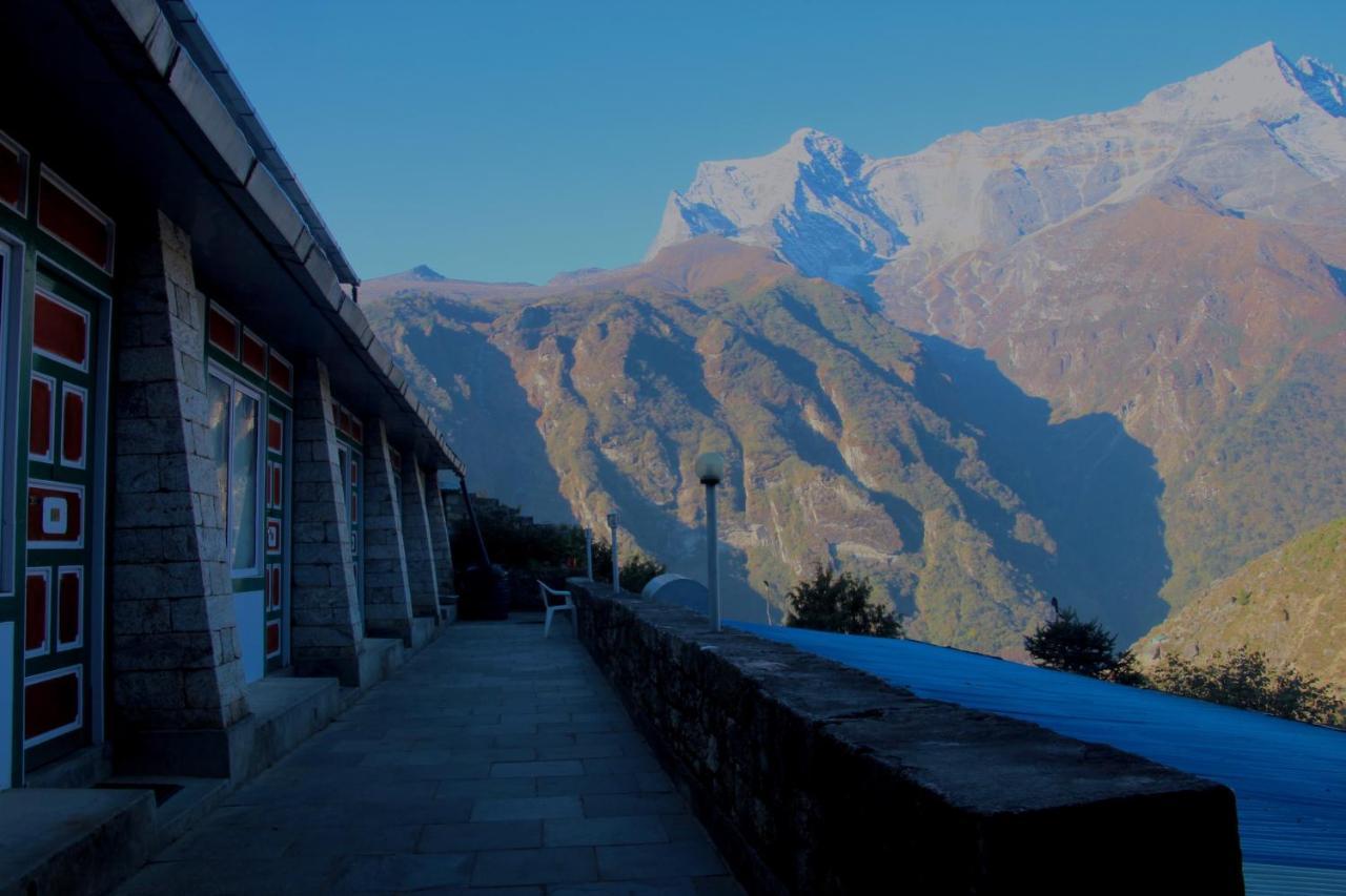 Panorama Lodge And Restaurant Nāmche Bāzār المظهر الخارجي الصورة